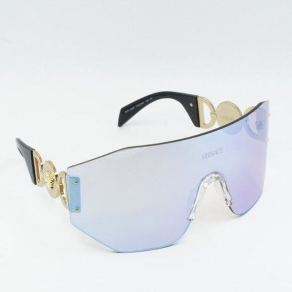 NEW VERSACE VE2258 1002MA PINK MIRROR BLUE SUNGLASSES main image 6